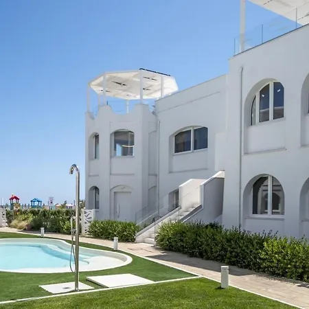 Onira Luxury Rooftop Ombrellone Incluso Seconda Fila Club Lejlighed Marcelli